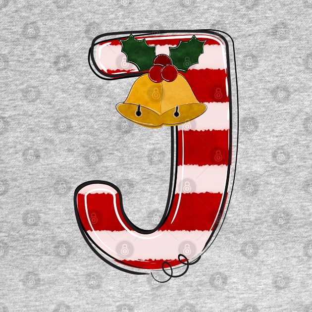 Letter J (Christmas Alphabet) by Pop Cult Store